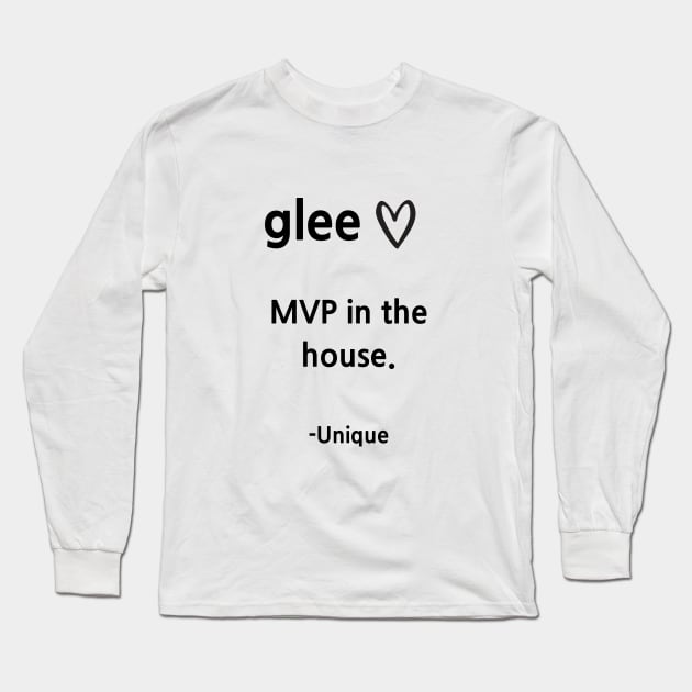 Glee/Unique Long Sleeve T-Shirt by Said with wit